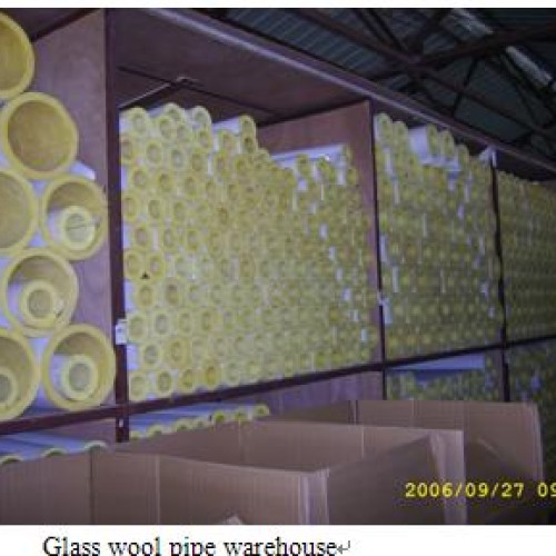 Fiberglass pipe insulation